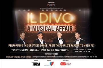 Konser A Musical Affair dari Il Divo