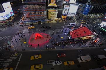 Valentine ala Times Square