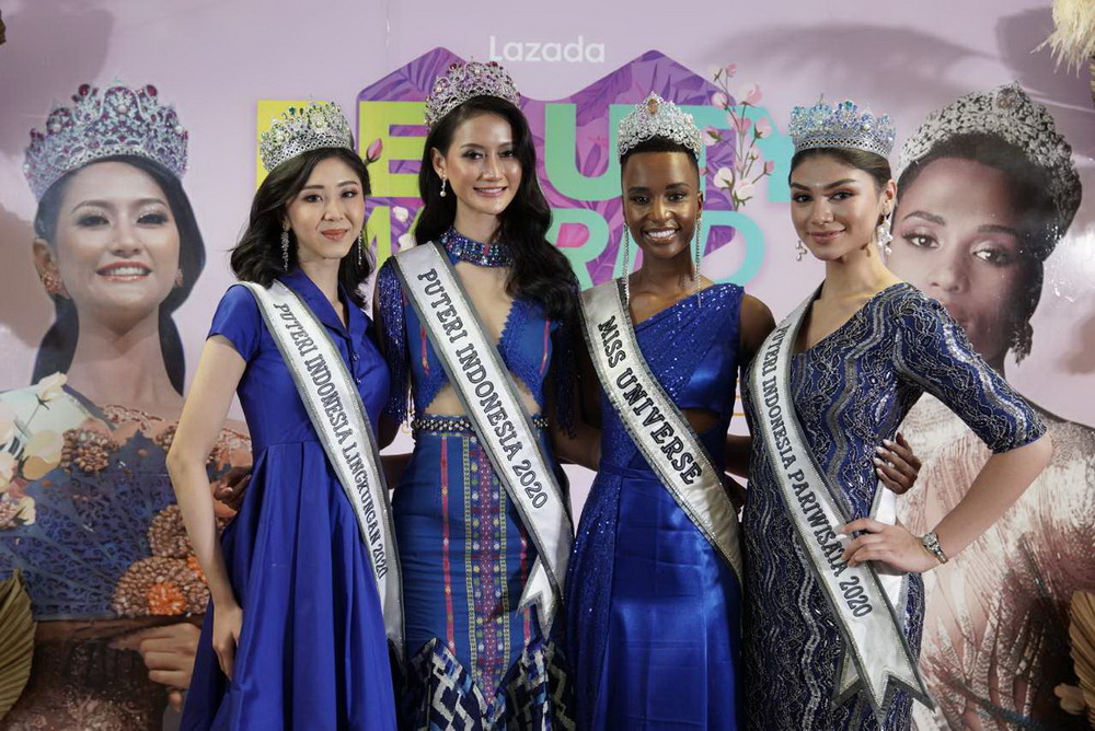 Lazada Hadirkan Beauty World with Miss Universe, ZozibiniTunzi