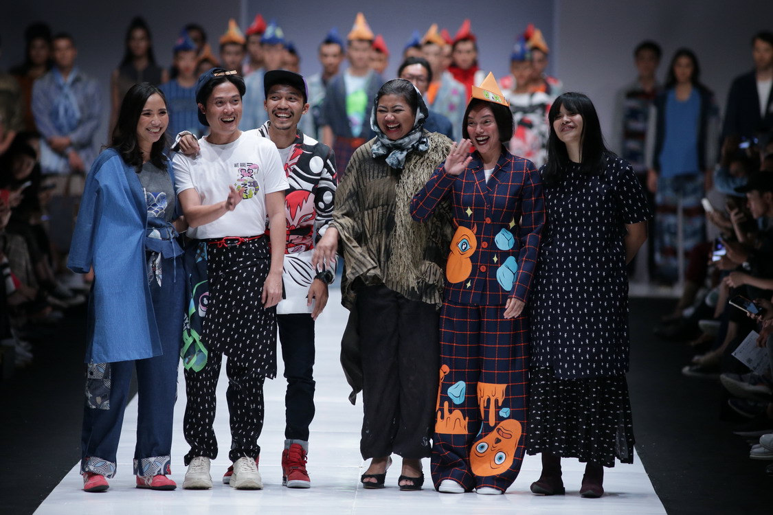 Desainer Jepang Warnai Geliat Show  Indonesia Fashion Forward 