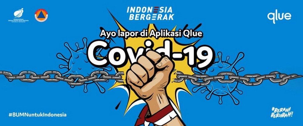 Qlue Sediakan Fitur Laporan Terkait Isu COVID-19 di Aplikasinya 