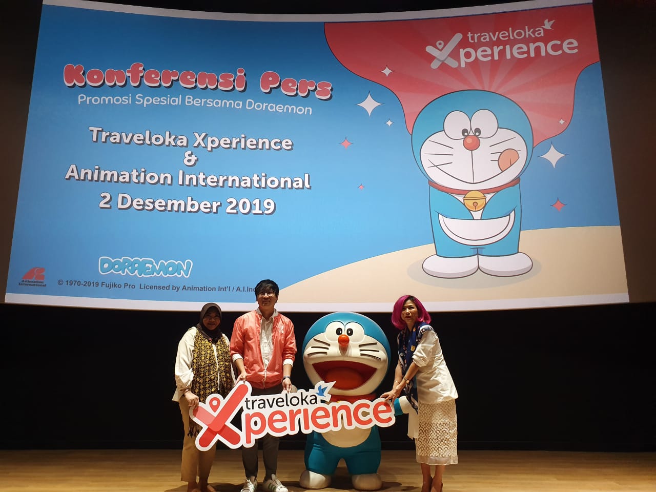 Simak Program Kolaborasi Traveloka Xperience dan Doraemon 