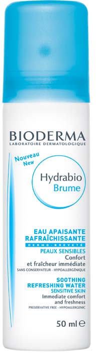 Hidrasi Kulit Sensitif dengan Water Spray HYDRABIO Brume Lansiran Bioderma