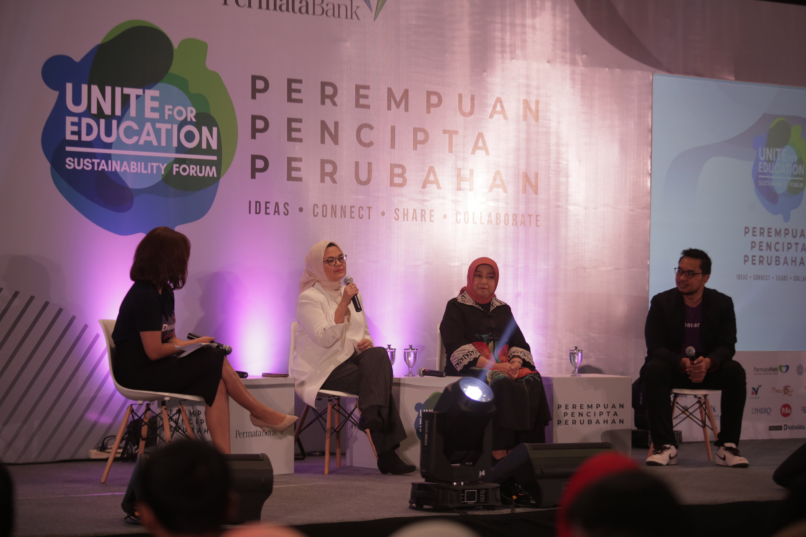 Perempuan Bicara Perubahan di Unite for Education Sustainability Forum