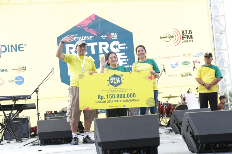 Retro Run, Charity Fun Run yang Menjadi Kekuatan Bagi Para Penyintas Kanker