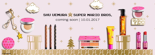 Shu Uemura Menunjuk Super Mario untuk Menghiasi Koleksi Liburan Tahun ini