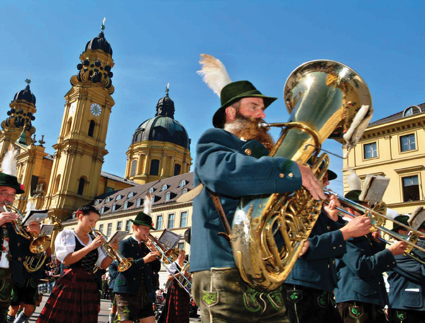 Kemeriahan Oktoberfest di Munich, Jerman