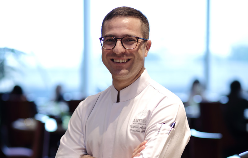 Perjalanan Panjang Executive Chef Hotel Raffles Jakarta, Chef Matias Ayala