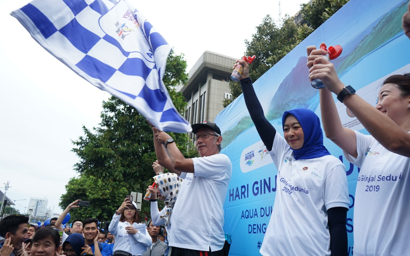 Danone-AQUA Memperingati Hari Ginjal Sedunia 2019