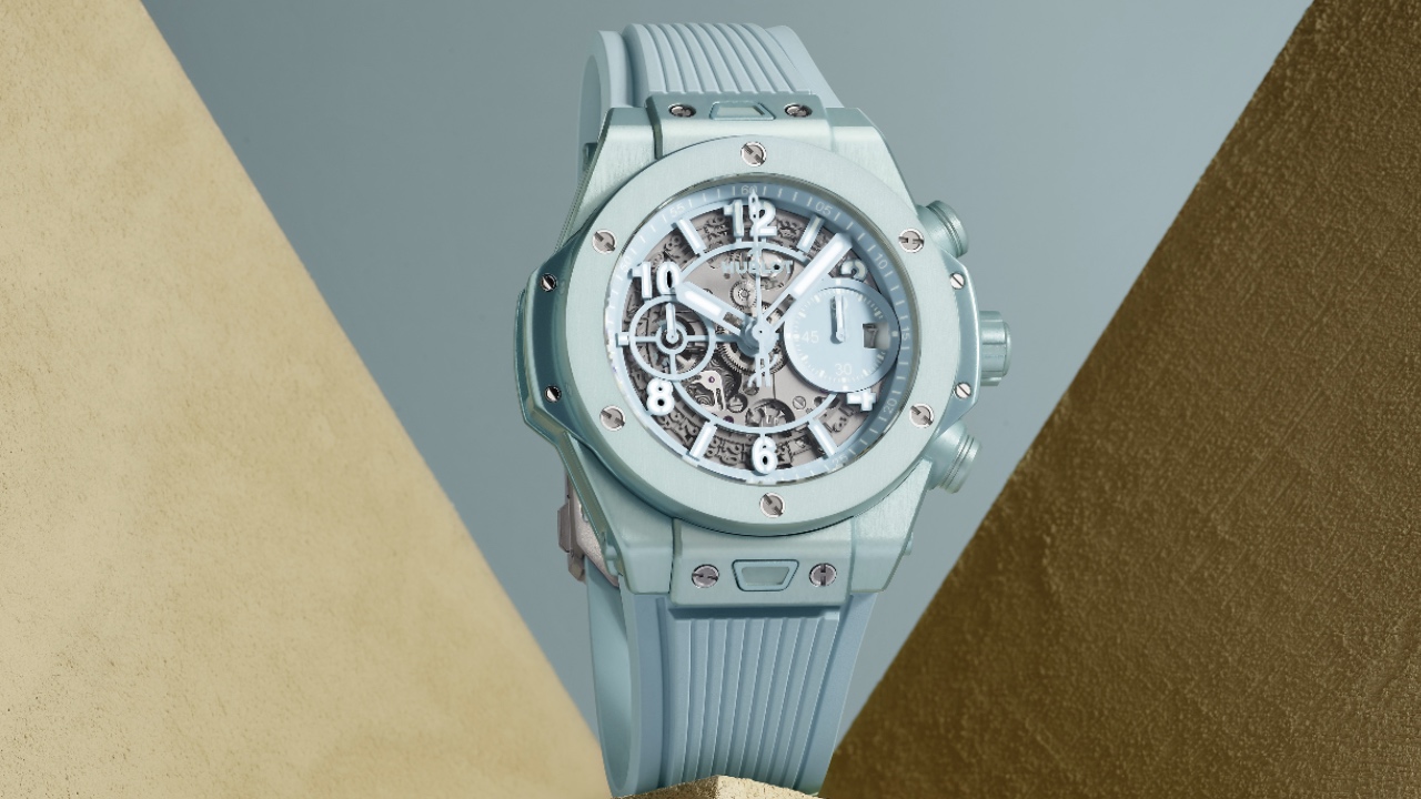 Pancaran Biru Laguna Hublot Big Bang Unico Summer