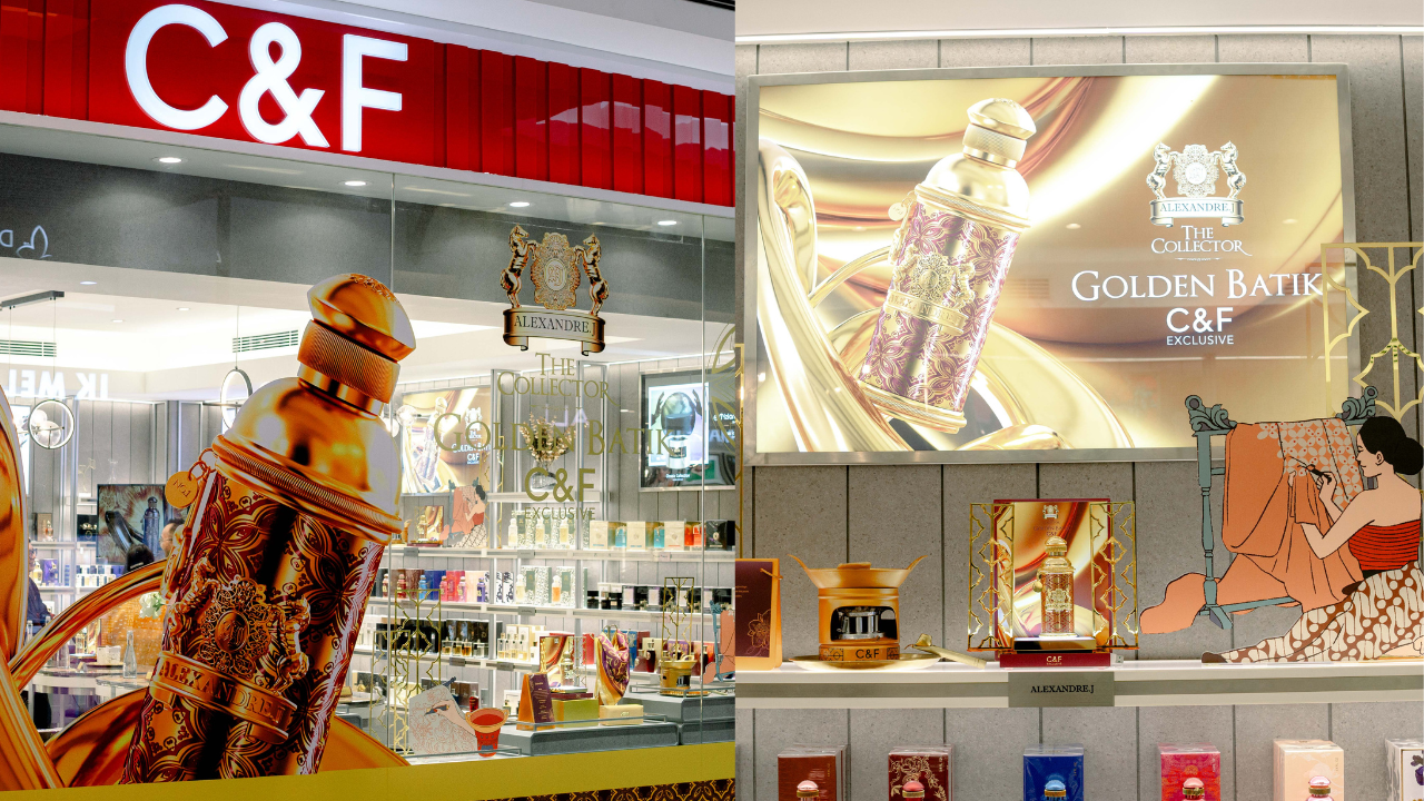 C&F Memperingati Ulang Tahun ke-30 dengan Mempersembahkan Parfum Eksklusif “Alexandre.J Golden Batik”