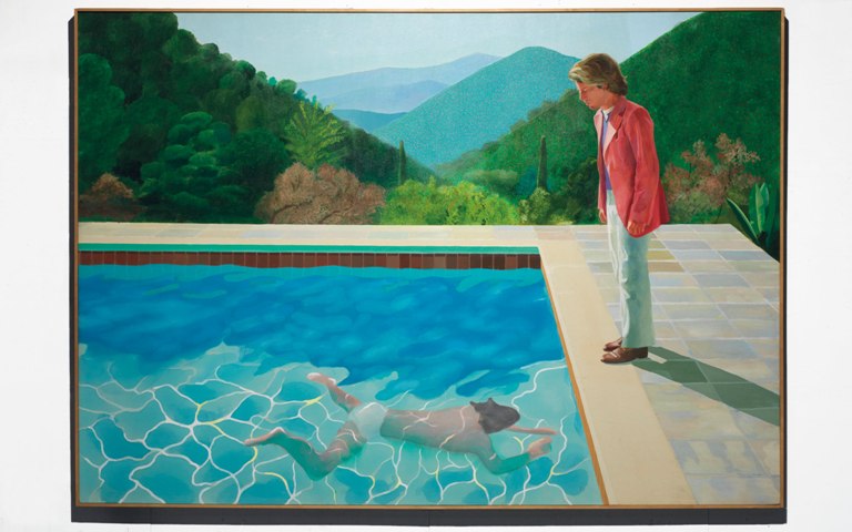 Lukisan David Hockney Memecahkan Rekor di Lelang Post-War and Contemporary Art di Christie's