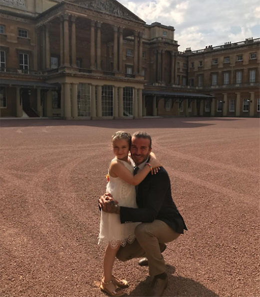 Perayaan Ulang Tahun Harper Beckham di Buckingham Palace