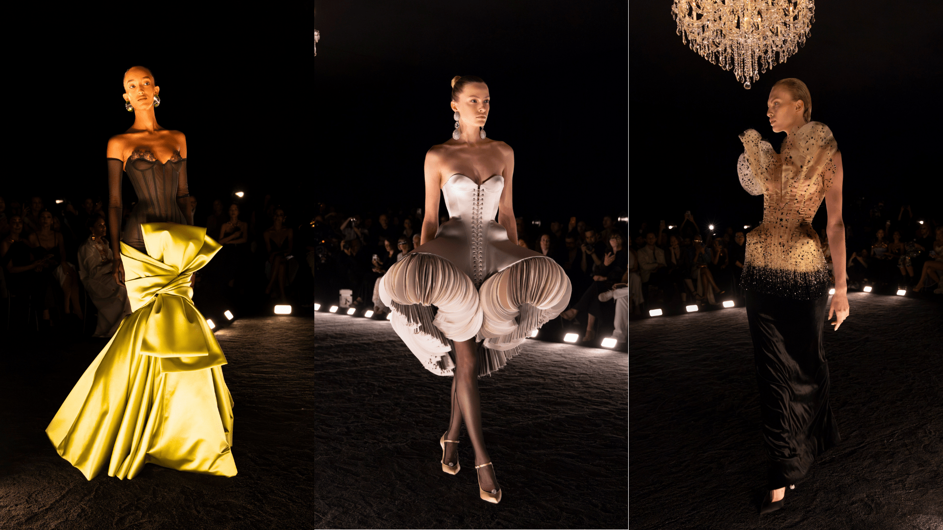 Schiaparelli Menghadirkan Pertunjukan yang Menghidupkan Kembali Kejayaan Mode Abad ke-20