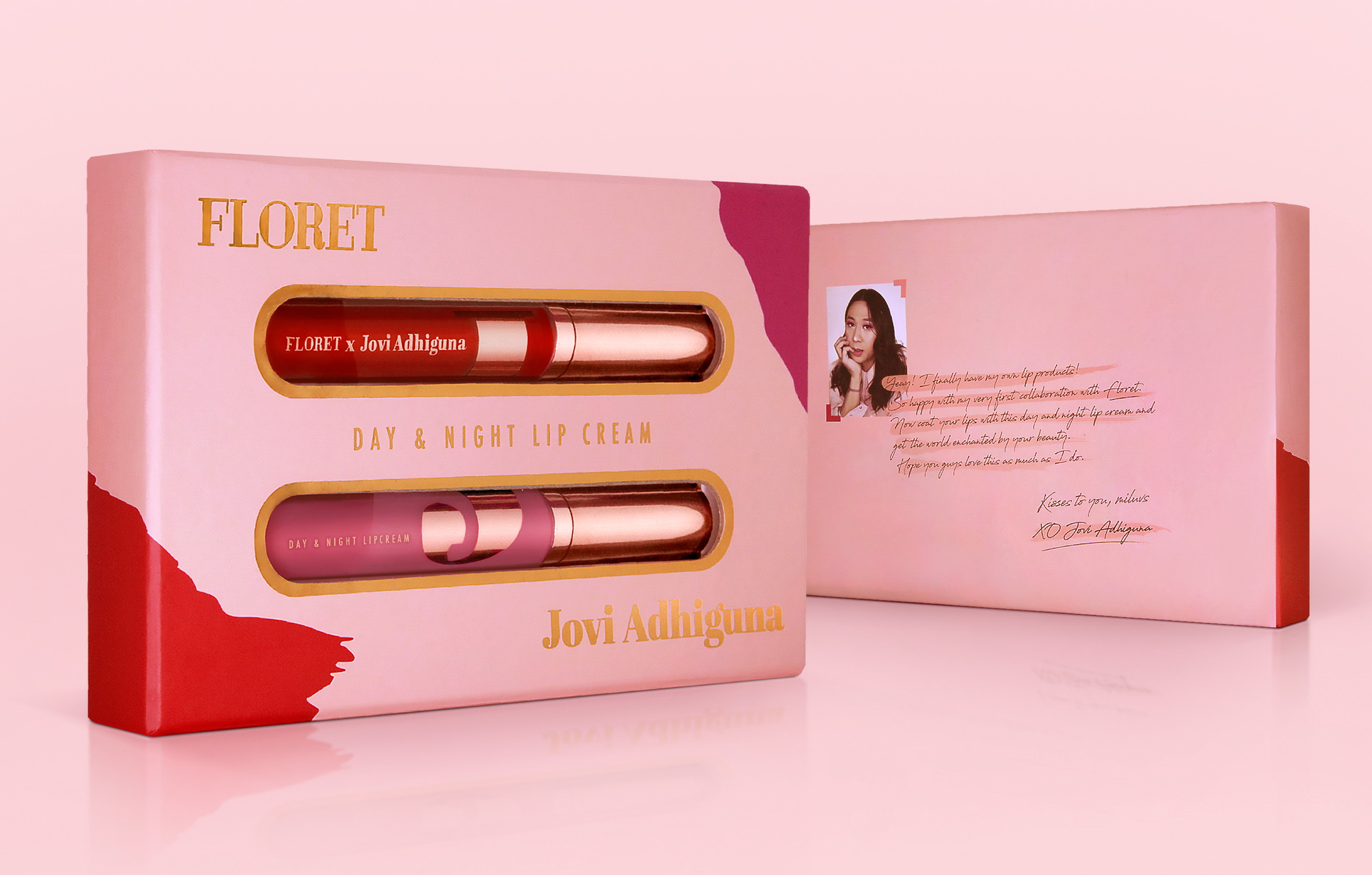 'Day & Night Lip Cream' Hasil Kolaborasi Pertama Dari Floret x Jovi Adhiguna Resmi Dirilis