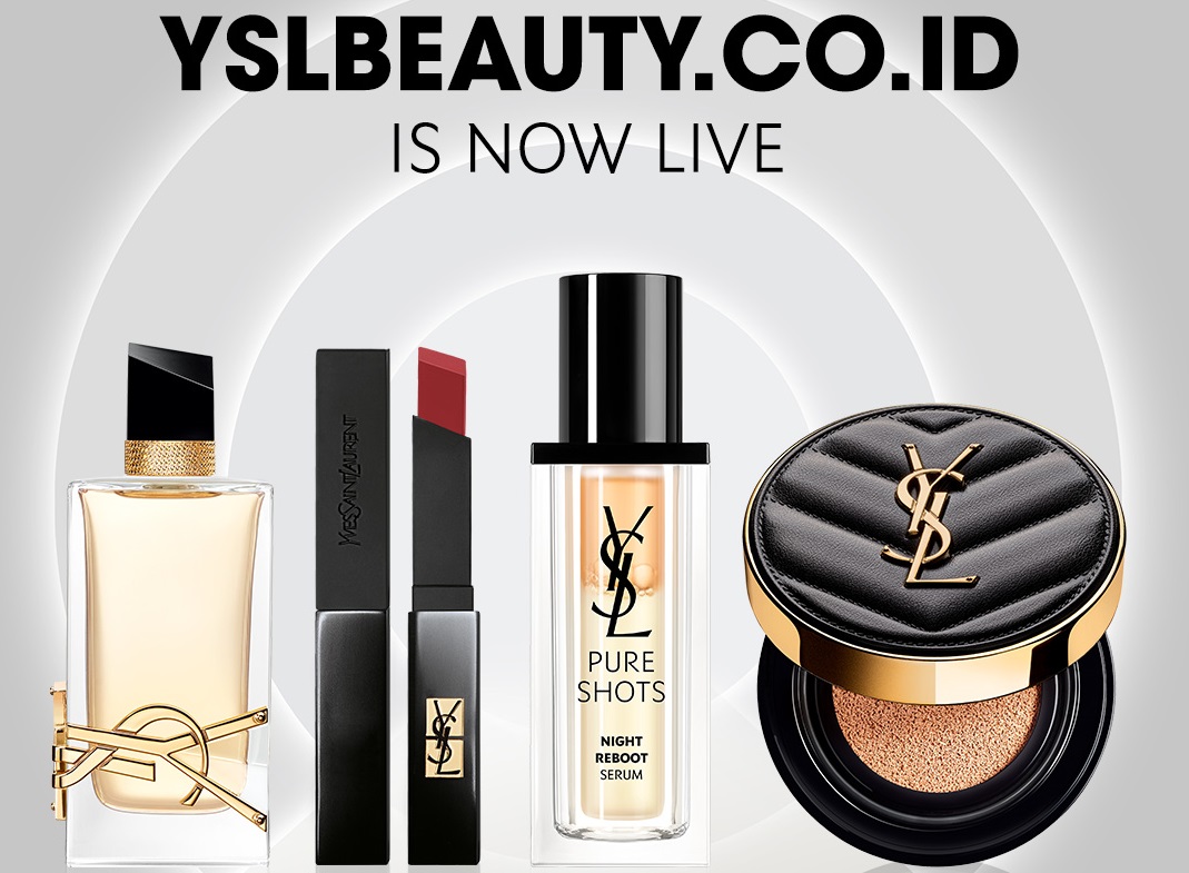 YSL Beauty Luncurkan Situs Belanja Daring