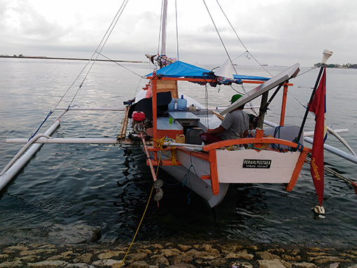 Perahu Pustaka Pattingalloang, Perpustakaan Terapung di Sulawesi Barat dari Ridwan Alimuddin