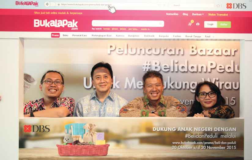 DBS Indonesia dan BukaLapak.com Mendukung Semangat Wirausaha