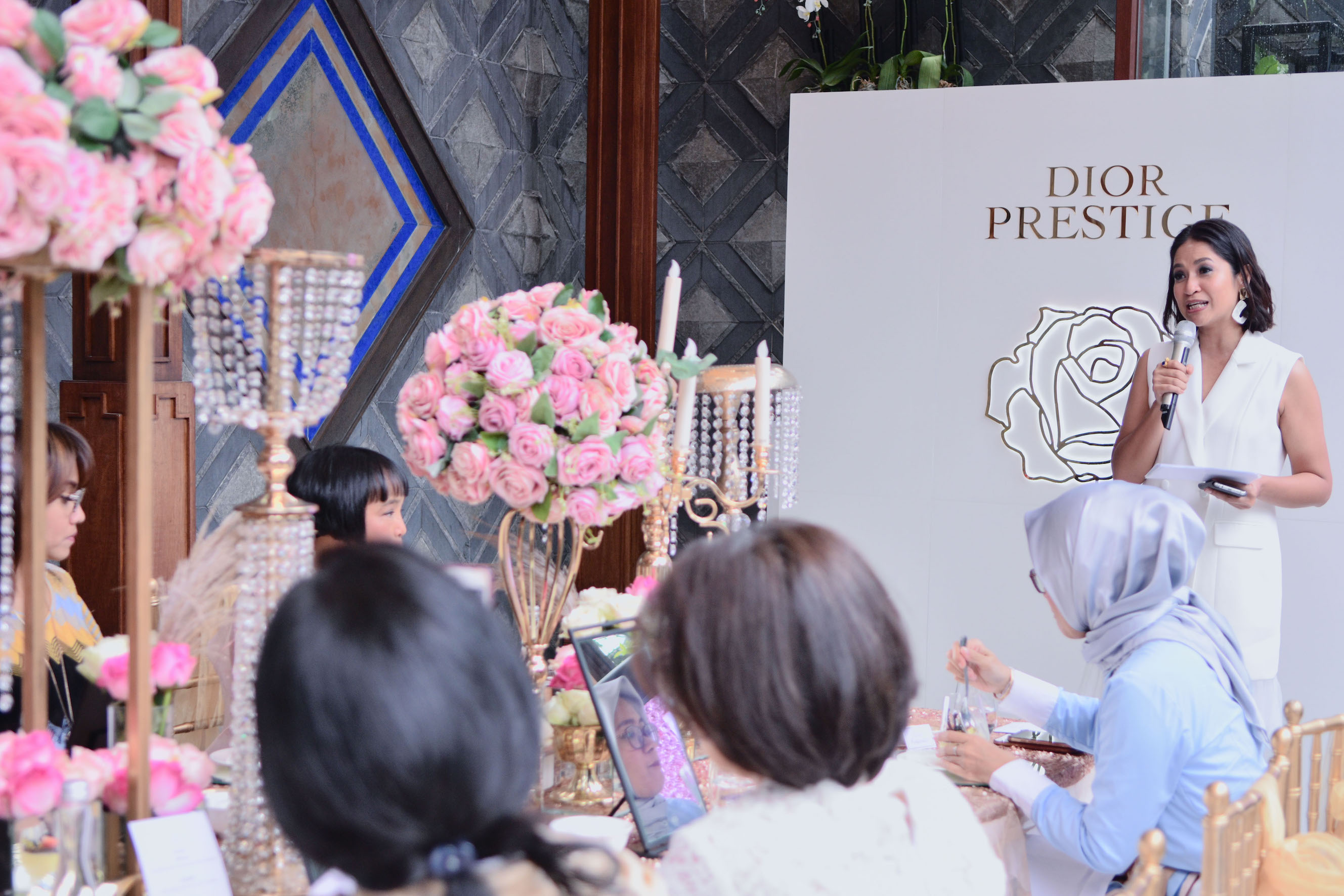 Dewi x Dior Luncheon: Rona Merah Muda Persahabatan