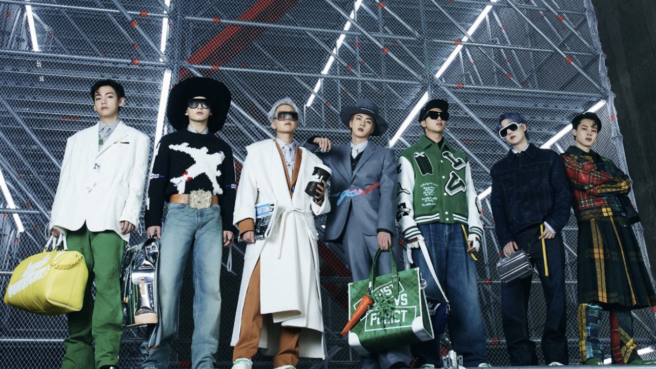 Saksikan Peragaan Spin-Off Louis Vuitton Men Fall/Winter 2021 dari Seoul 