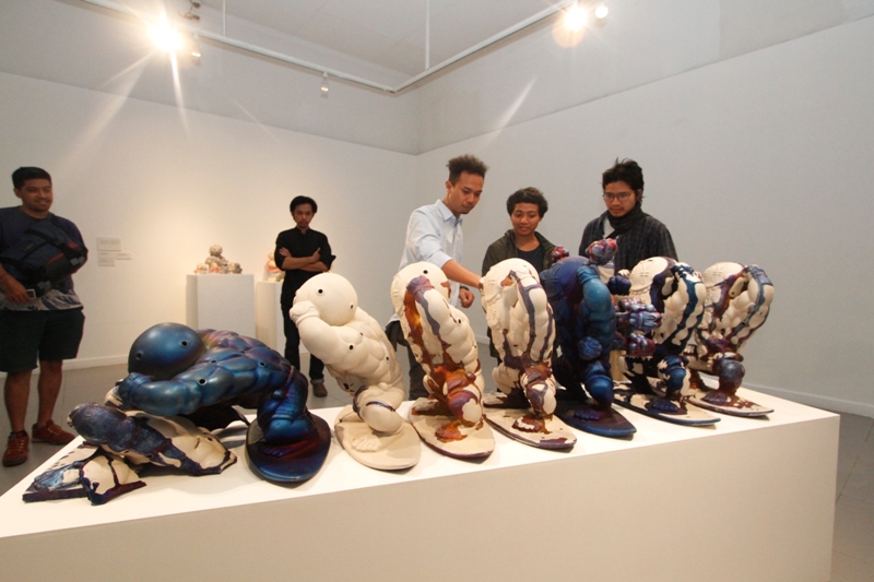 Kabar Eddie Hara di Jakarta Contemporary Ceramic Biennale 2017