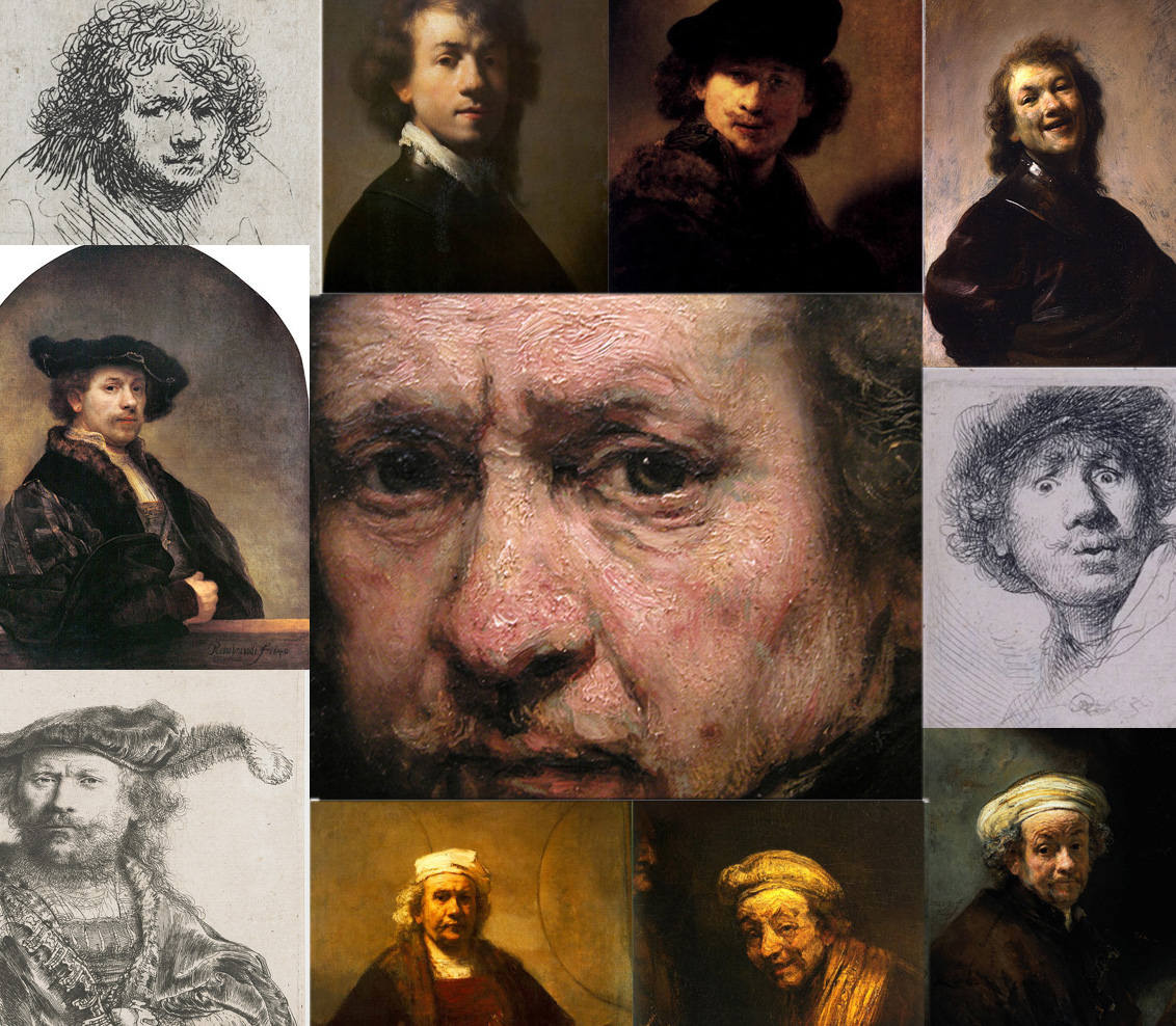 Lukisan Potret Diri Karya Seniman Rembrandt Sebelum Eksistensi Selfie