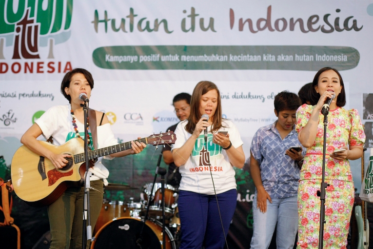 Simfoni Hutan dalam Musika Foresta On The Go ala Hutan Itu Indonesia