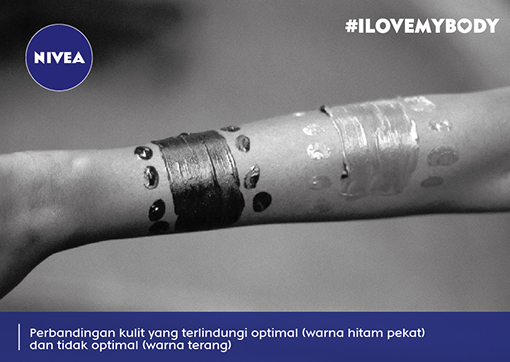 Nivea Luncurkan Kampanye #ILoveMyBody Tentang Perlindungan Tubuh Terhadap Sinar UV