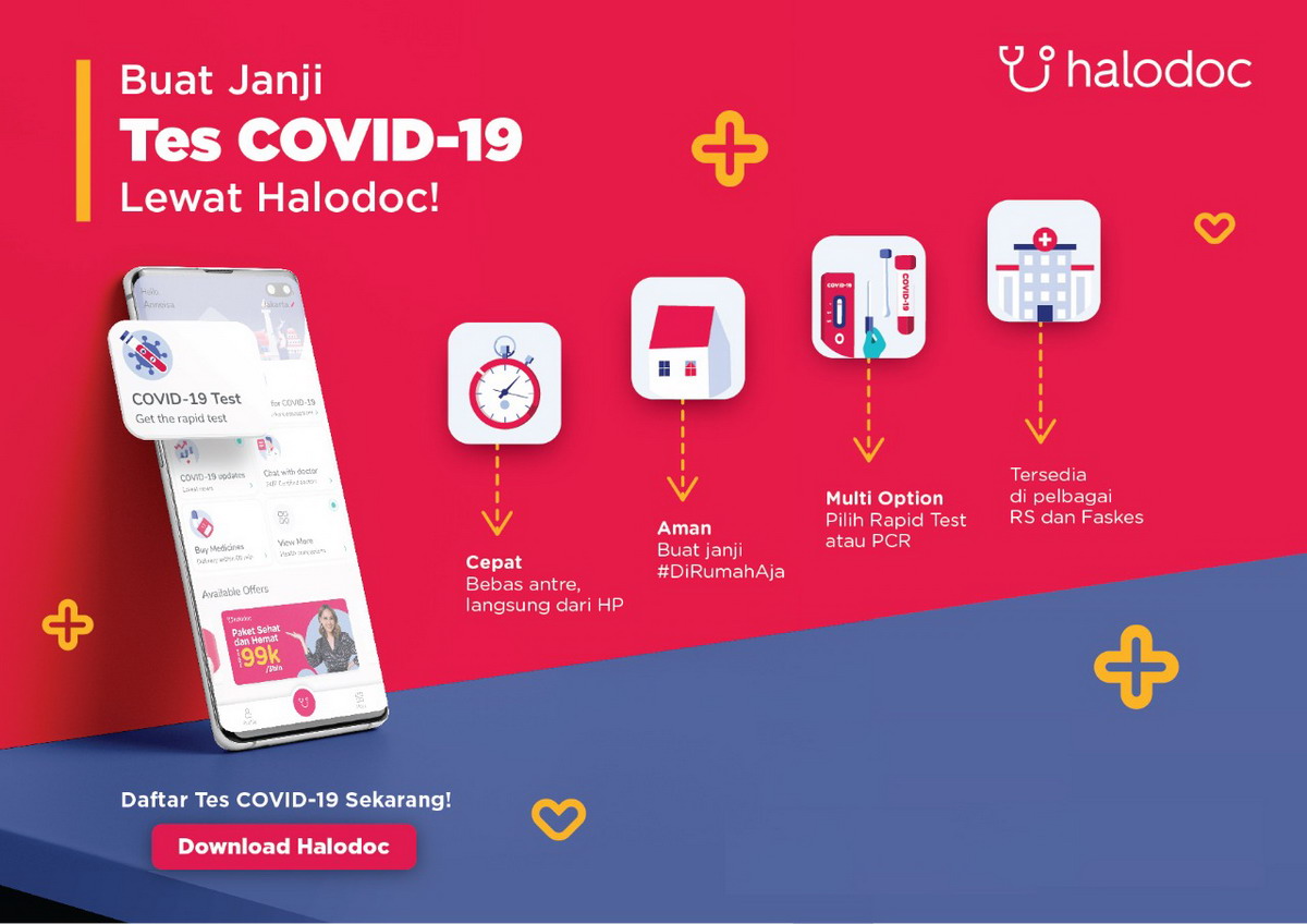 Menuju New Normal, Halodoc Perluas Layanan Rapid Test
