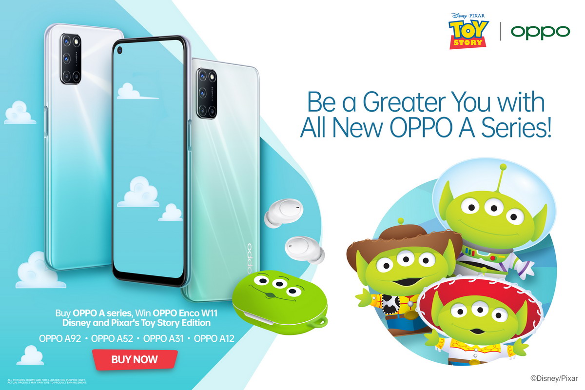 OPPO Indonesia Kembali berkolaborasi dengan Disney untuk merayakan 25 tahun Pixar