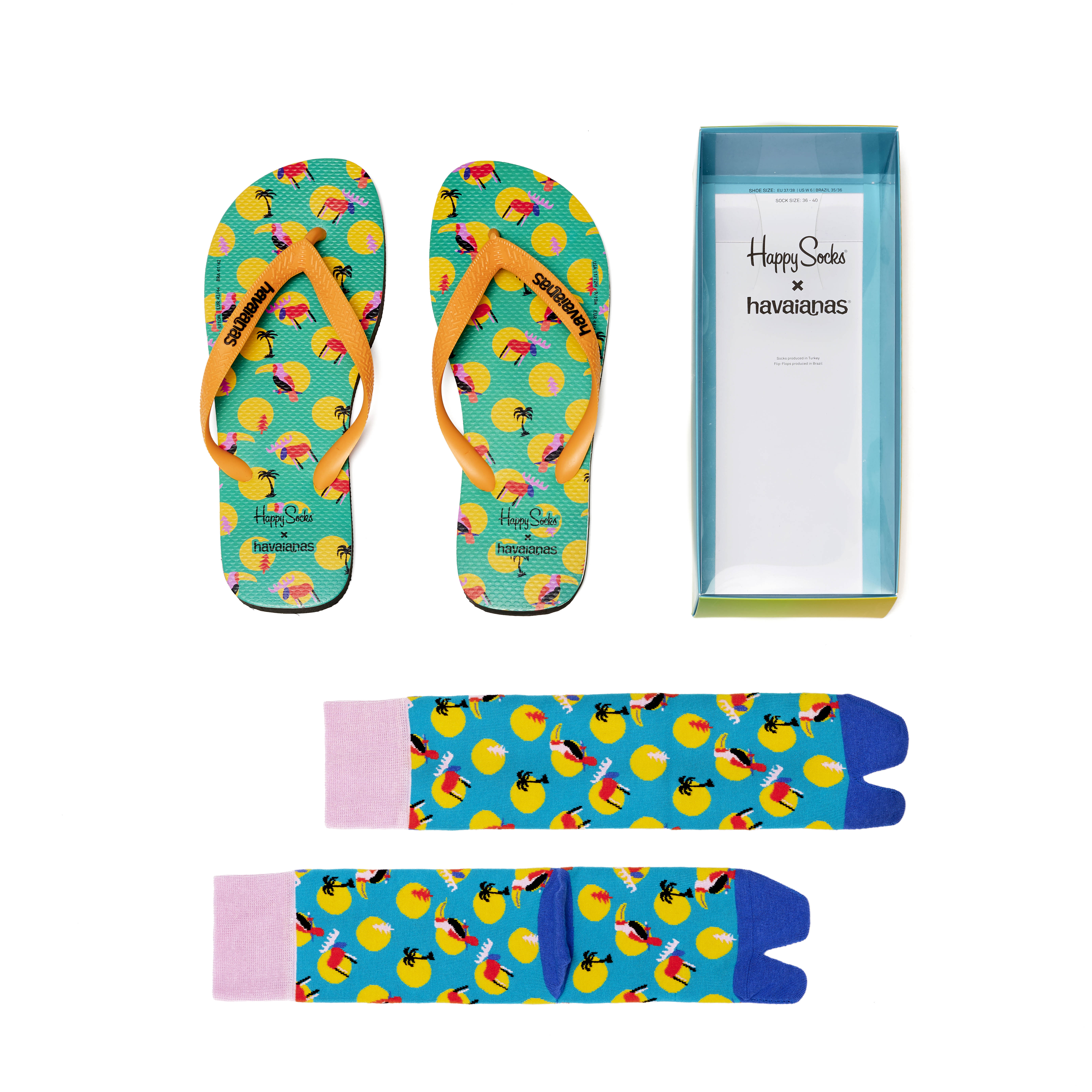 Kolaborasi yang Fun dari Havaianas x Happy Socks