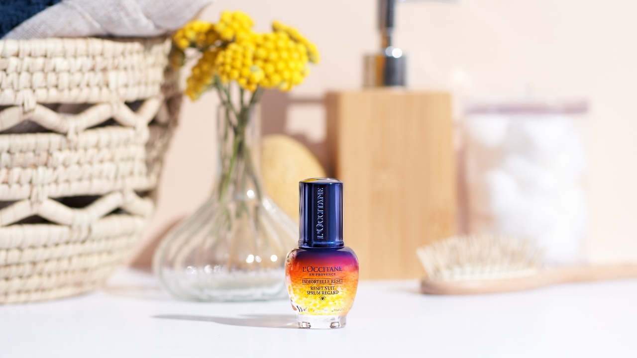 L’Occitane Menghadirkan Immortelle Overnight Reset-Eye-Serum