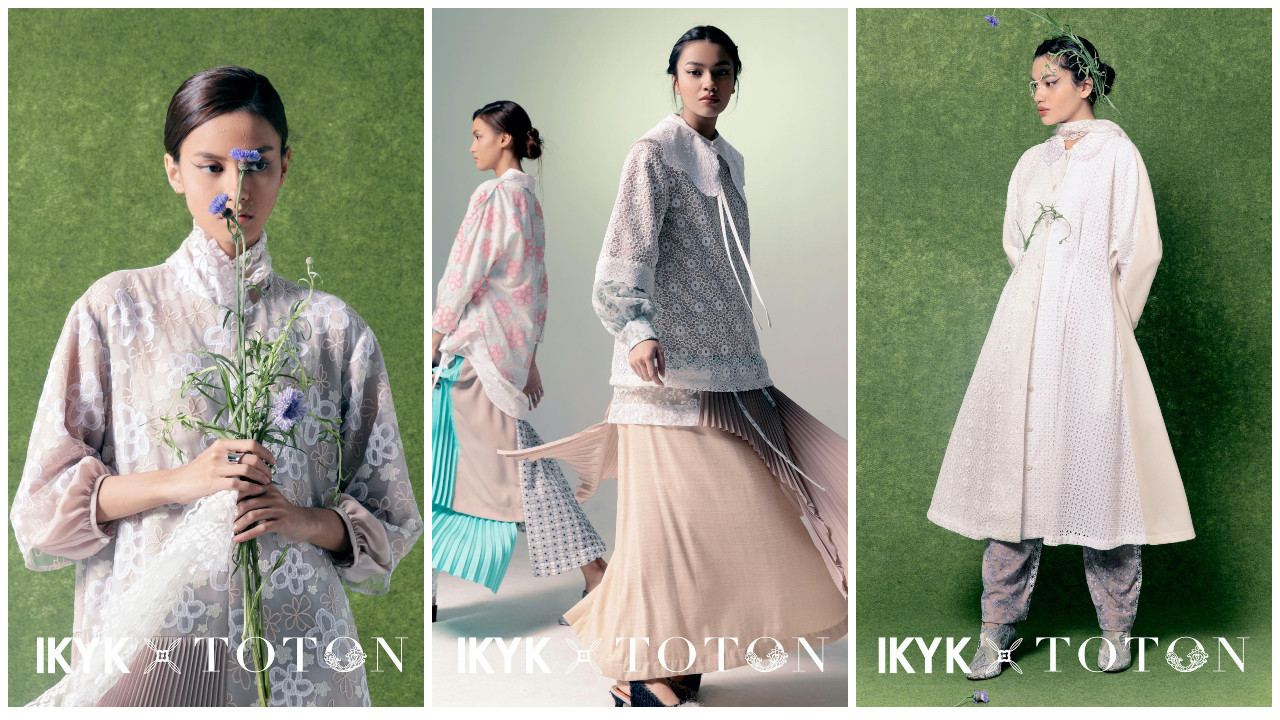 Kolaborasi IKYK x TOTON untuk Koleksi Raya Vol. 2 di Indonesia Fashion Week