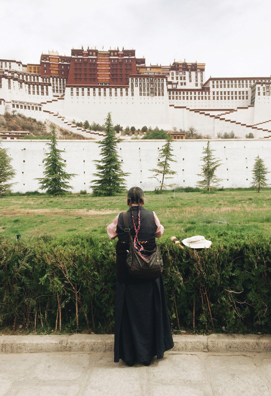 Melihat Keindahan Istana Potata di Tibet Dari Berbagai Sudut