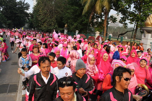 Jakarta Goes Pink, Aksi Meningkatkan Kepedulian Terhadap Kanker Payudara 