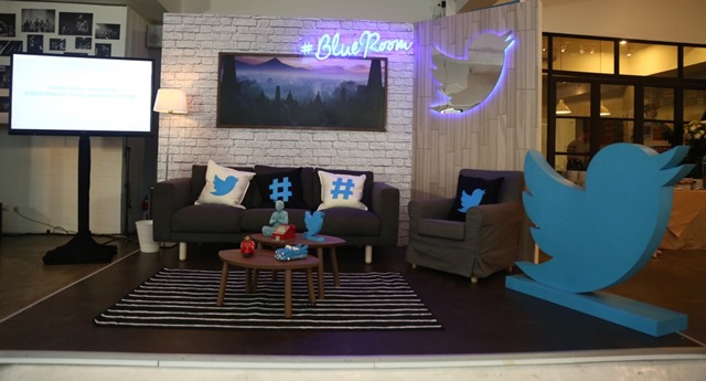 Twitter Meluncurkan #Blueroom di Indonesia yang Terletak di Jakarta.