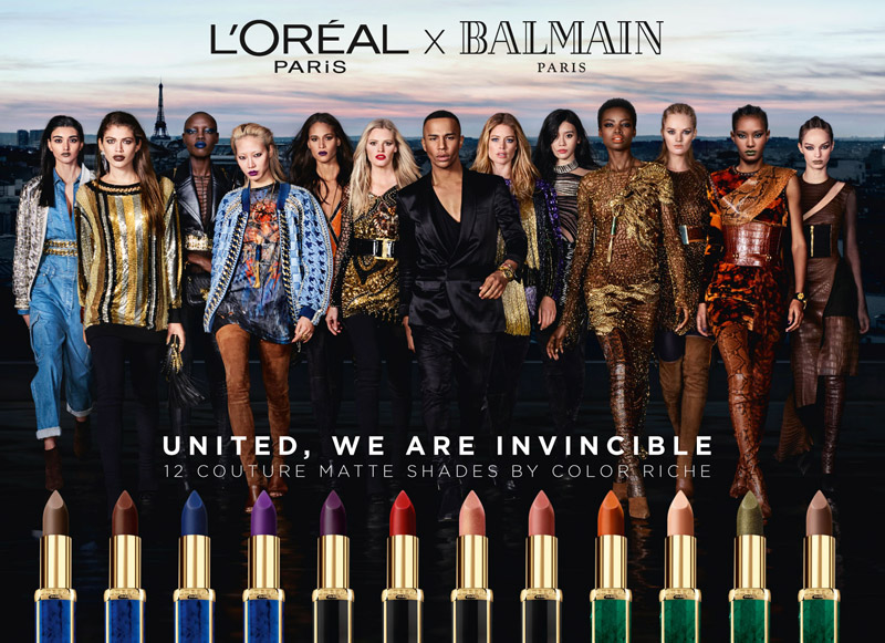 Simak Kolaborasi Mewah L’Oreal dengan BALMAIN