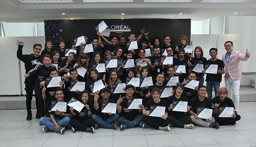 L’Oréal Professionnel Mempersembahkan Penata Rambut bersertifikasi Internasional Melalui Color Certification Program