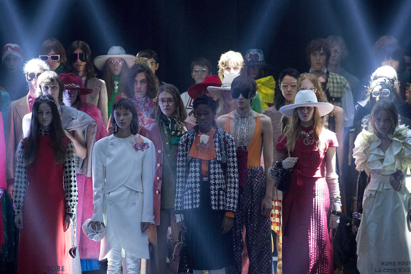 Menjelajahi Waktu ke Masa Lalu bersama Gucci Spring Summer 19