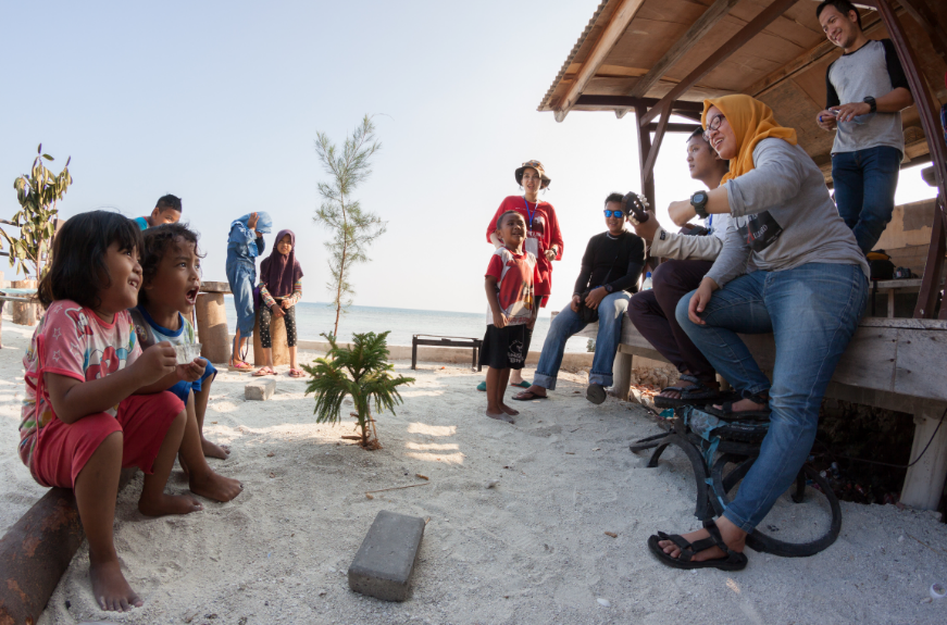 Komunitas Inspirasi Jelajah Pulau Tabur Harapan untuk Anak Kepulauan Seribu  