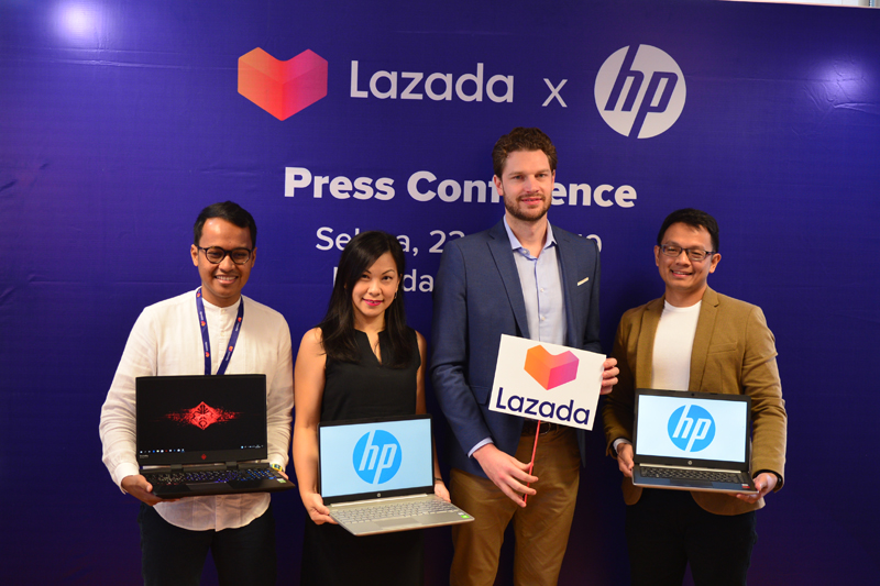 Lazada dan HP Gelar Brand Day Terbesar bagi Konsumen Indonesia!