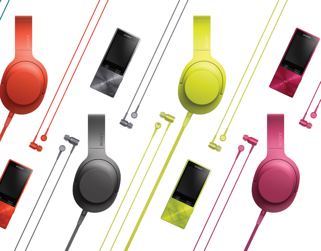 Keren! Koleksi Headphone Sony Penuh Warna Atraktif